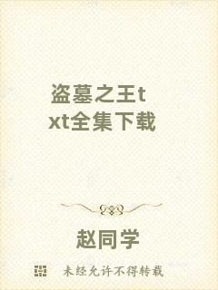 盜墓之王txt全集下載