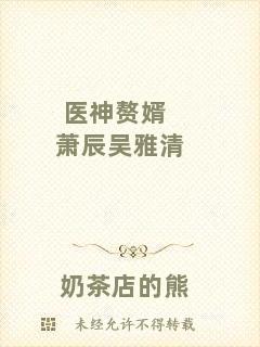 醫(yī)神贅婿蕭辰吳雅清