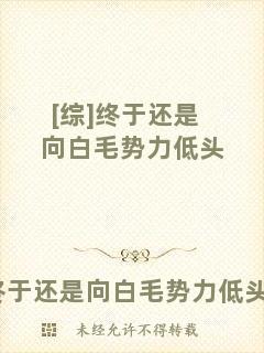 [綜]終于還是向白毛勢力低頭