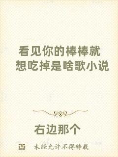 看見(jiàn)你的棒棒就想吃掉是啥歌小說(shuō)