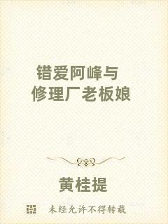 錯(cuò)愛阿峰與修理廠老板娘