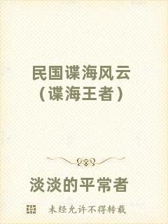 民國諜海風(fēng)云（諜海王者）