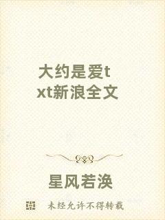 大約是愛txt新浪全文