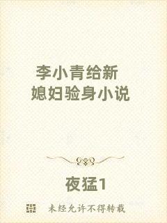 李小青給新媳婦驗(yàn)身小說